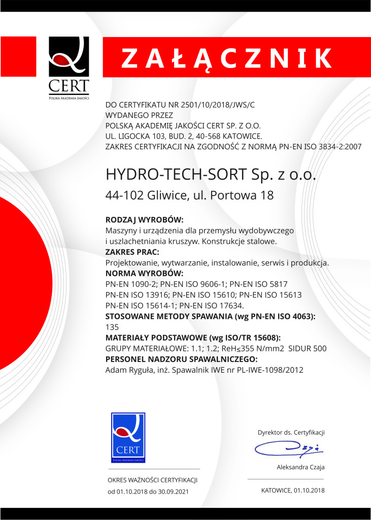 HYDRO-TECH-SORT [JWS] - C2018 - załącznik (polska)